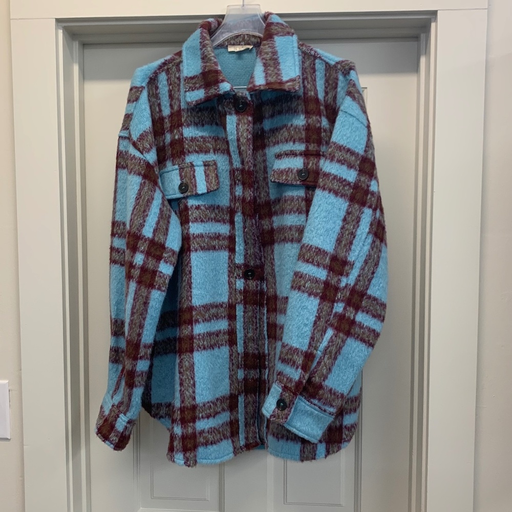 Women's La Miel Blue and Red Size Large